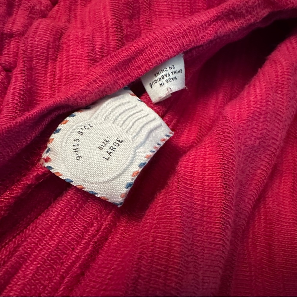 Anthropologie Red Ruffle Top - Picture 3 of 6